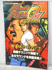 FINAL FIGHT ONE Kanzen Guide Nintendo GameBoy Advance Book 2001 Japão FT8x comprar usado  Enviando para Brazil