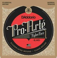 Cuerdas de guitarra clásica de nailon D'Addario EJ45 Pro-Arte, tensión normal, usado segunda mano  Embacar hacia Argentina