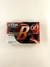 Cassette tdk b60 d'occasion  Nancy-