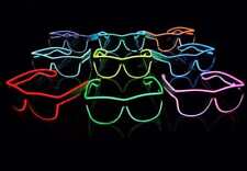 Gafas LED gafas luminosas festival fiesta despedida de soltero sin cable, usado segunda mano  Embacar hacia Argentina