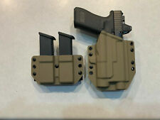 ADEQUADO PARA: Coldre Glock 17/19/19x/44/45/47 TLR1/HL OWB com carregador duplo Mag, usado comprar usado  Enviando para Brazil