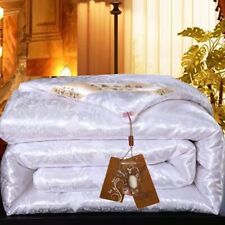 Used, Mulberry Silk Thin Quilts Duvet Satin Jacquard Comforter Summer Blanket Bedding for sale  Shipping to South Africa