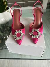 Chaussures amina muaddi d'occasion  Boulogne-sur-Mer