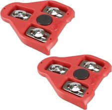 Used, BOGO Red Replacement Bike Cleats for Look Delta System/Peloton Bike; Used for sale  Shipping to South Africa