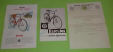 Folheto publicitário vintage de modelos de bicicleta Hercules edição inglesa década de 1960 comprar usado  Enviando para Brazil