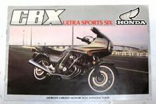Used, HONDA CBX 1000 Ultra Sports Six Motorcycle Sales Brochure 1983 for sale  Shipping to South Africa