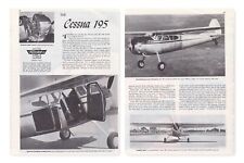 1947 cessna 195 for sale  Chester