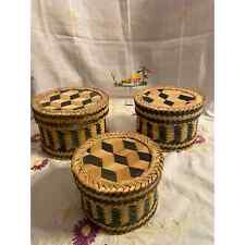 Set handwoven nesting for sale  Dover