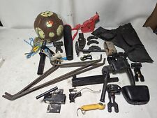 Used, Lot of archery misc.: fletching jig, releases, quivers, spreader bars, target,+ for sale  Shipping to South Africa