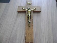 Crucifix christ metal d'occasion  Saverne