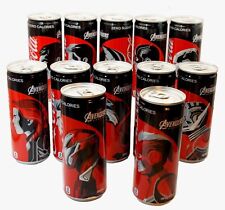 Juego de 12 latas vacías de Coca Cola y los Vengadores End, Edición Limitada segunda mano  Embacar hacia Argentina