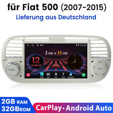 Używany, DAB + Android 12 2 + 32G Carplay Radio samochodowe RDS SWC BT GPS Nawigacja do Fiata 500 2007-15 na sprzedaż  Wysyłka do Poland