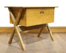 Used, Vintage light oak Danish storage table - side occasional table for sale  Shipping to South Africa