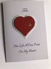 personalised sympathy cards for sale  LONDON
