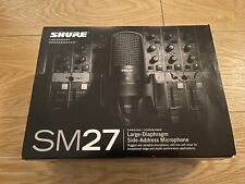 Shure SM27 Large Diaphragm Cardioid Condenser Microphone, used for sale  Shipping to South Africa