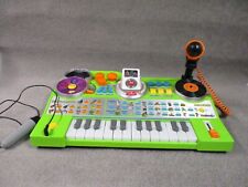 VTech KidiJamz DJ Estudio de Música Piano Teclado Micrófono Verde Parcialmente Probado segunda mano  Embacar hacia Argentina