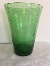 Vase vert verre d'occasion  Peymeinade