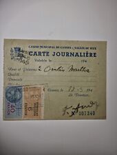 Carte journalière casino d'occasion  Saint-Louis