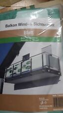 Balkon sichtschutz windschutz gebraucht kaufen  Steinwiesen