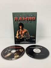 Conjunto Caixa de DVD Rambo Trilogy + 2x Novos DVDs Rambo Apenas Estojos Sylvester Stallone comprar usado  Enviando para Brazil
