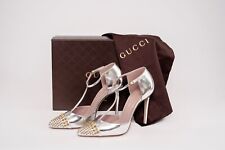 Gucci shoes silver for sale  SHREWSBURY