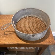 Old galvanised riddle for sale  WREXHAM