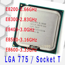 Processador Intel Core 2 Duo E8200 E8300 E8400 E8500 E8600 LGA 775 / Soquete T CPU comprar usado  Enviando para Brazil