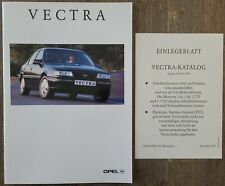 Opel Vectra A turbo 4x4/V6 Exclusive/GT 16V/GL/GLS/CD Prosekt/broszura/folleto na sprzedaż  Wysyłka do Poland