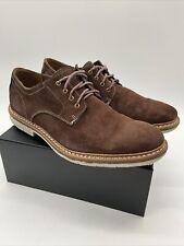 Timberland Franklin Park Brogue Oxford Mens 9.5 Brown Seude Casual Dress Shoe, used for sale  Shipping to South Africa