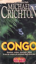 Congo crichton garzanti usato  Bastia Umbra