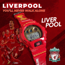 Liverpool F.C. Relógio personalizado G Shock DW 6900 comprar usado  Enviando para Brazil