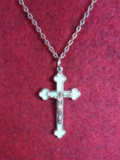 Halskette kreuzanhänger jesus gebraucht kaufen  Welver