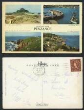 Penzance 1957 postcard for sale  UK