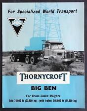 Aec thornycroft big for sale  LEICESTER
