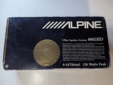 Alpine 6663hd coaxial gebraucht kaufen  Hamburg