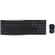 Kit Logitech Mk270 mouse e teclado layout Wi-Fi sem fio espanhol [ comprar usado  Enviando para Brazil