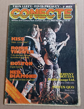 Revista CONECTE KISS GENE SIMMONS BOSTON STATUS QUO rock JOHNNY ROTTEN música comprar usado  Enviando para Brazil