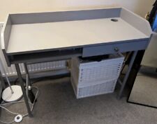 Compact grey desk for sale  TELFORD
