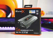 Usado, Switch Creative SBX-G6 Sound BlasterX G6 7.1 placa de som externa USB DAC PC PS4 comprar usado  Enviando para Brazil