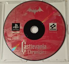PS1 Castlevania Chronicles muito raro disco de jogo clássico retrô somente UK PAL comprar usado  Enviando para Brazil