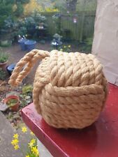 Large knot doorstop for sale  MORPETH