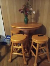 bar stools solid wood for sale  Great Falls