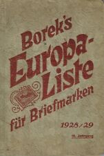 Borek europa liste gebraucht kaufen  Dresden