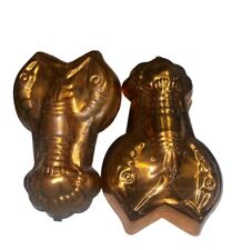 Vintage Lobster Copper Molds Hanging Kitchen Decor Cottage Core Nautical set 2 for sale  Shipping to South Africa