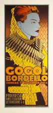 Chuck Sperry Gogol Bordello Paradiso Amsterdam 2013 Poster signed numbered for sale  Chicago