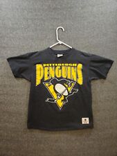 Camisa vintage Pittsburgh Penguins noz-moscada anos 90 grande feita nos EUA FRETE RÁPIDO  comprar usado  Enviando para Brazil