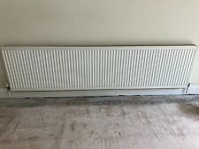 Radiator white double for sale  SUTTON COLDFIELD
