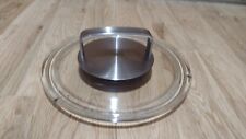 Ikea pot lid glass stainless steel inner diam 17cm for sale  LONDON