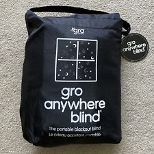 Gro Blind blackout travel 130cm x 198 cm gro anywhere groblind black curtain for sale  Shipping to South Africa