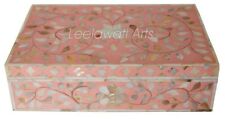 Caixa de cor rosa decorativa Handmade Flower Design Box comprar usado  Enviando para Brazil